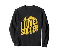 Me Encanta el Juego Soccer Enthusiast Passion Sudadera