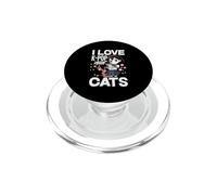 Me Encanta el K-Pop y el Anime Kawaii K-Pop de los Gatos PopSockets PopGrip para MagSafe