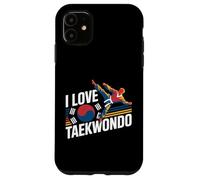 Me Encanta el Orgullo de Las Artes Marciales del Taekwondo Carcasa para iPhone 11