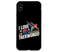 Me Encanta el Orgullo de Las Artes Marciales del Taekwondo Carcasa para iPhone XS MAX