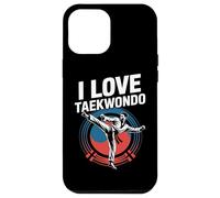 Me encanta el orgullo entusiasta del taekwondo Carcasa para iPhone 12 Pro Max