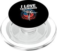 Me encanta el orgullo entusiasta del taekwondo PopSockets PopGrip para MagSafe