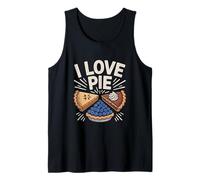 Me encanta el pastel delicioso entusiasta de los pasteles Camiseta sin Mangas