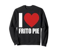 Me Encanta el Pastel Frito, corazón Rojo, Taco, Comida, Cocina Americana Sudadera
