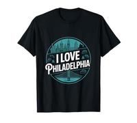 Me encanta el patrimonio del paisaje urbano de Filadelfi Camiseta
