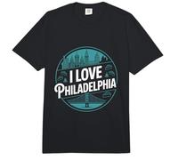 Me Encanta el Patrimonio del Paisaje Urbano de Filadelfi Comfort Colors Adult Heavyweight T-Shirt