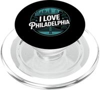 Me encanta el patrimonio del paisaje urbano de Filadelfi PopSockets PopGrip para MagSafe
