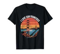 Me encanta el puente Golden Gate de San Francisco Camiseta