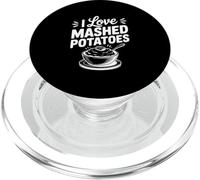 Me Encanta el puré de Papas Foodie para los Amantes de Las Papas PopSockets PopGrip para MagSafe