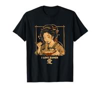 Me Encanta el Ramen Japanese Noodle Eater Foodie Art Camiseta