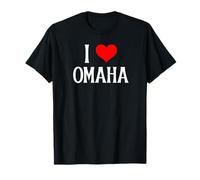 Me Encanta el Recuerdo de Viaje de Vacaciones Familiares del 37º Estado de Omaha Camiseta