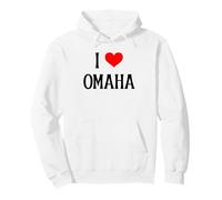 Me Encanta el Recuerdo de Viaje de Vacaciones Familiares del 37º Estado de Omaha Sudadera con Capucha