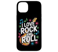 Me encanta el rock and roll Bold Guitar Vibe Carcasa para iPhone 14 Plus
