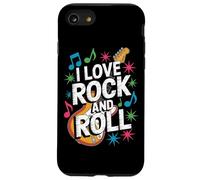 Me encanta el rock and roll Bold Guitar Vibe Carcasa para iPhone SE (2020) / 7 / 8