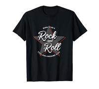 Me encanta el rock & roll, el rock & roll guay, nací para ser una estrella de rock Camiseta