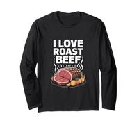Me Encanta el rosbif a la Barbacoa Pitmaster Carnivore Kitchen Manga Larga