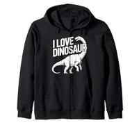 Me Encanta el Rugido del Dinosaurio braquiosaurio Sudadera con Capucha