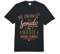 Me Encanta el Sonido de Nadie Hablando Comfort Colors Adult Heavyweight T-Shirt