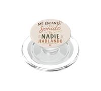 Me Encanta el Sonido de Nadie Hablando PopSockets PopGrip para MagSafe