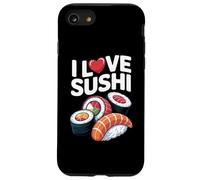 Me encanta el sushi Nigiri Maki Sashimi Lover Carcasa para iPhone SE (2020) / 7 / 8