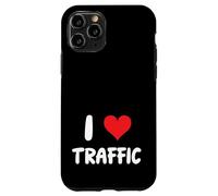 Me encanta el tráfico - Conducir Conductor Coche Camión Viaje Carcasa para iPhone 11 Pro