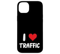 Me encanta el tráfico - Conducir Conductor Coche Camión Viaje Carcasa para iPhone 14 Plus
