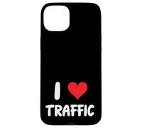 Me encanta el tráfico - Conducir Conductor Coche Camión Viaje Carcasa para iPhone 15 Plus