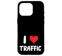Me encanta el tráfico - Conducir Conductor Coche Camión Viaje Carcasa para iPhone 16 Pro