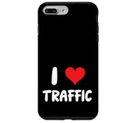 Me encanta el tráfico - Conducir Conductor Coche Camión Viaje Carcasa para iPhone 7 Plus/8 Plus