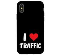 Me encanta el tráfico - Conducir Conductor Coche Camión Viaje Carcasa para iPhone X/XS