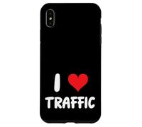 Me encanta el tráfico - Conducir Conductor Coche Camión Viaje Carcasa para iPhone XS Max