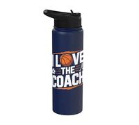 Me encanta el tributo a Coach Sports Enthusiast Stainless Steel Insulated Water Bottle