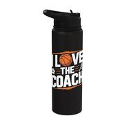 Me encanta el tributo a Coach Sports Enthusiast Stainless Steel Insulated Water Bottle