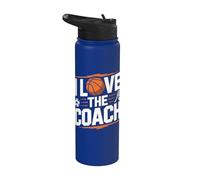 Me encanta el tributo a Coach Sports Enthusiast Stainless Steel Insulated Water Bottle