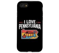 Me encanta el tributo a los símbolos icónicos de Pensilvania Carcasa para iPhone SE (2020) / 7 / 8