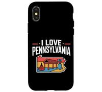 Me encanta el tributo a los símbolos icónicos de Pensilvania Carcasa para iPhone X/XS