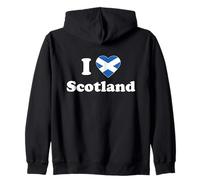 Me Encanta Escocia, me Encanta Escocia Escocesa Sudadera con Capucha