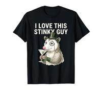 Me Encanta Este Chico apestoso, Humor, Amante de la zarigüeya Salvaje, Animal Divertido Camiseta