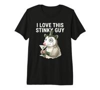 Me Encanta Este Chico apestoso, Humor, Amante de la zarigüeya Salvaje, Animal Divertido Camiseta Premium