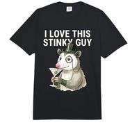 Me Encanta Este Chico apestoso, Humor, Amante de la zarigüeya Salvaje, Animal Divertido Comfort Colors Adult Heavyweight T-Shirt