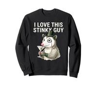 Me Encanta Este Chico apestoso, Humor, Amante de la zarigüeya Salvaje, Animal Divertido Sudadera