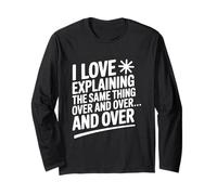 Me Encanta Explicar lo Mismo una y Otra Vez Manga Larga