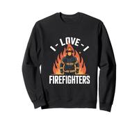 Me encanta Firefirefies Brave Heroes Flame Sudadera