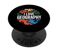 Me Encanta Geography Nature Explorer PopSockets PopGrip Adhesivo