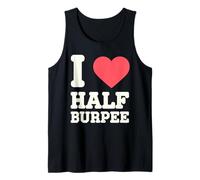 Me encanta Half Burpee Fitness Camiseta sin Mangas