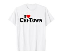 ME Encanta Heart CHI-Town Chicago Illinois Camiseta
