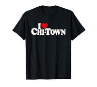 ME Encanta Heart CHI-Town Chicago Illinois Camiseta