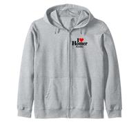 ME Encanta Heart Homer Alaska KACHEMAK Bay Homer Spit Sudadera con Capucha