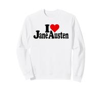 ME Encanta Heart Jane Austen Sudadera
