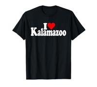 ME Encanta Heart Kalamazoo City Michigan Camiseta